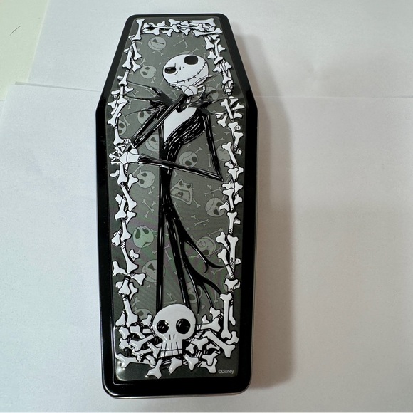 Disney Parks two metal Tin Coffin Nightmare Before Christmas tins - Picture 11 of 15